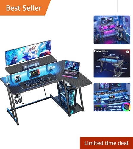 Modern 120cm shaped computer - modern,