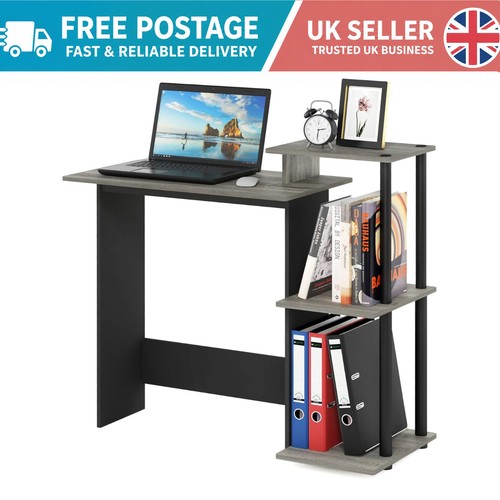 Modern compact computer desk - computer,